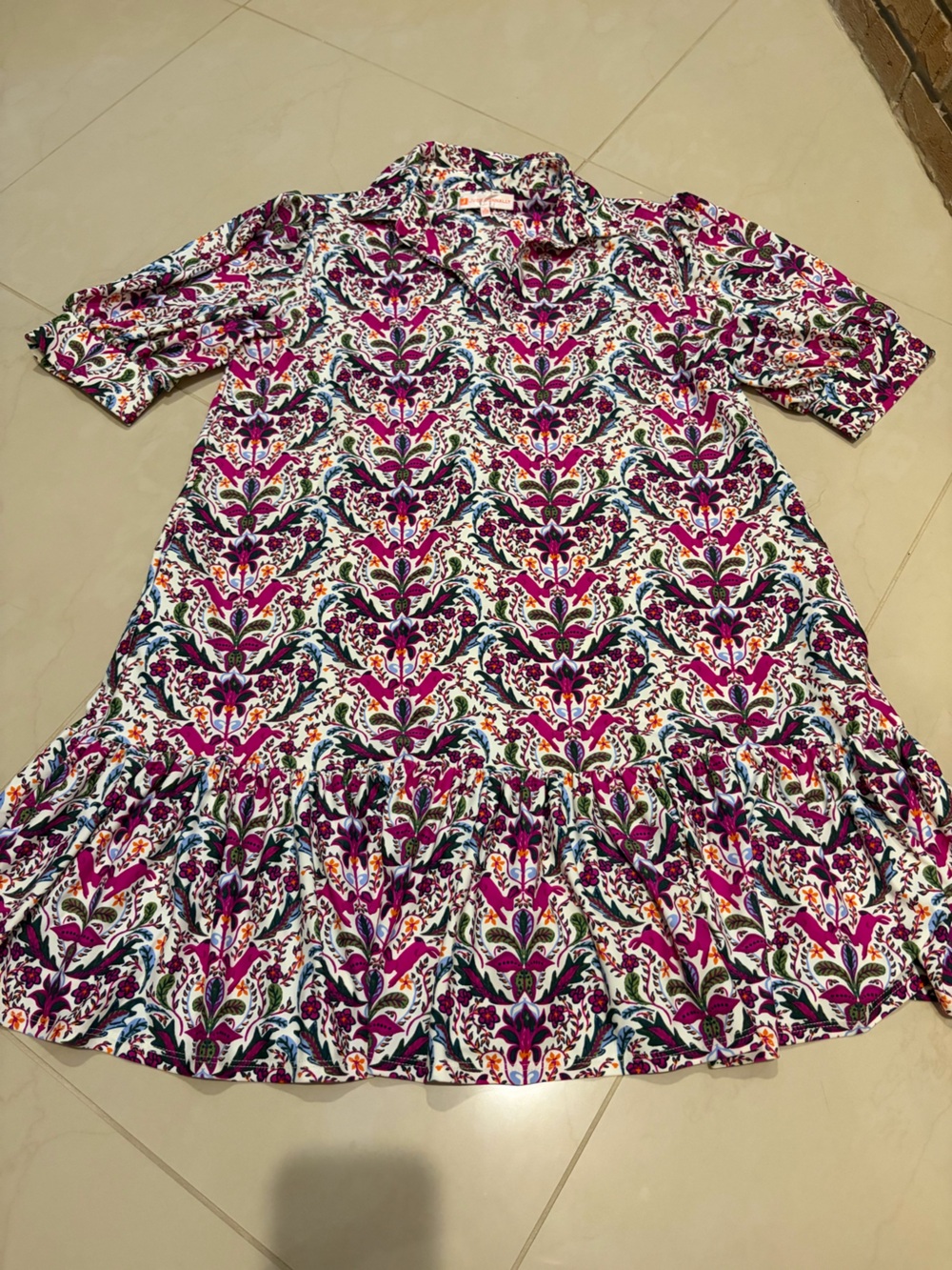 Nwot JUDE CONNALLY tierney v-neck mini dress Sz medium